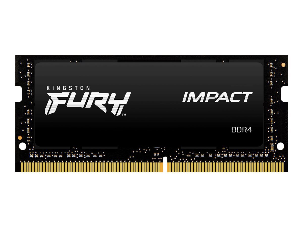 Kingston Fury Impact SO-DIMM - 1 x 32 Go (32 Go) - DDR4 2666 MHz - CL16 -  Mémoire Kingston sur