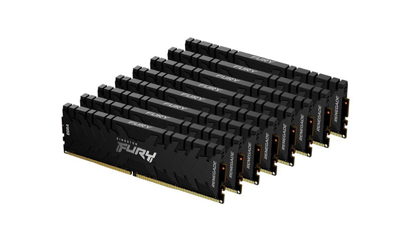 Kingston FURY Renegade - DDR4 - kit - 256 GB: 8 x 32 GB - DIMM 288-pin - 32
