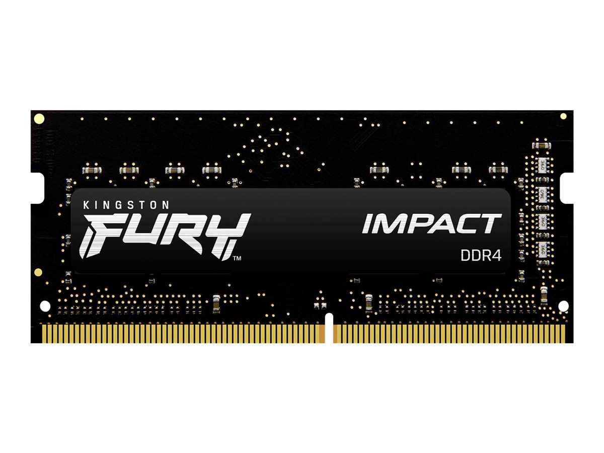 Kingston FURY Impact - DDR4 - module - 32 GB - SO-DIMM 260-pin - 1600 MHz /