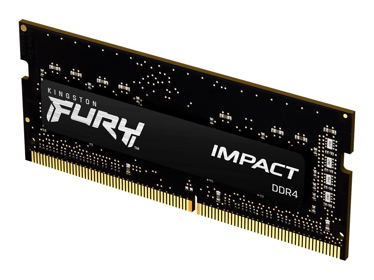 Thumbnail 2 of 2 for Kingston FURY Impact - DDR4 - kit - 16 GB: 2 x 8 GB - SO-DIMM 260-pin / PC4-25600 - unbuffered