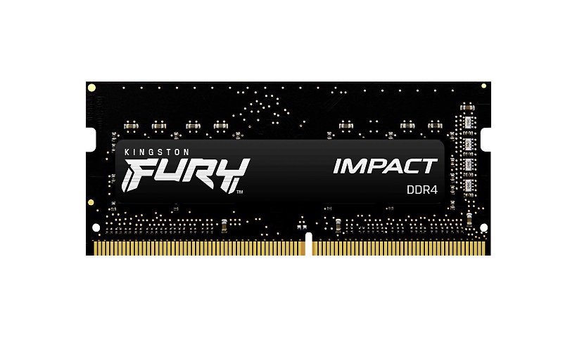 Kingston FURY Impact - DDR4 - kit - 32 GB: 2 x 16 GB - SO-DIMM 260-pin - 32