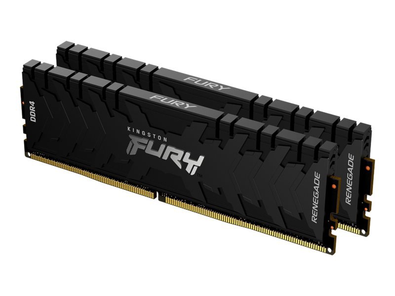 Kingston FURY Renegade - DDR4 - kit - 32 GB: 2 x 16 GB - DIMM 288-pin - 3600 MHz / PC4-28800 - unbuffered