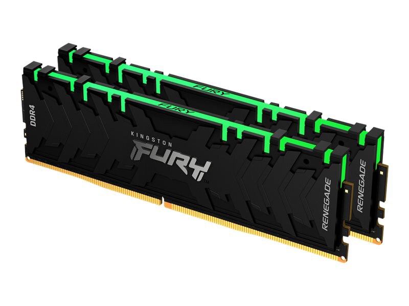 Kingston FURY Renegade RGB - DDR4 - kit - 16 GB: 2 x 8 GB - DIMM 288-pin -