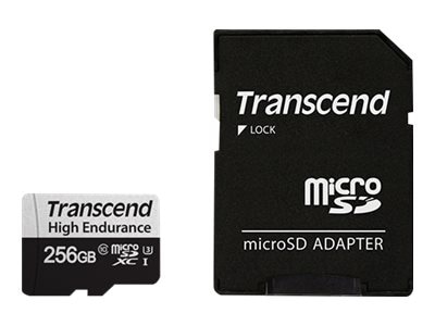 Transcend 350V - flash memory card - 256 GB - microSDXC UHS-I
