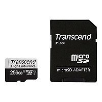 Transcend 350V - flash memory card - 256 GB - microSDXC UHS-I