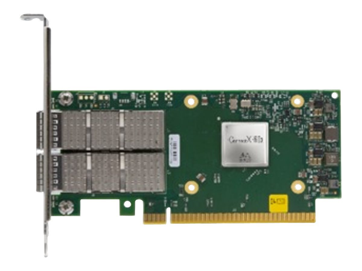 Mellanox MCX623106AS-CDAT - network adapter - PCIe 4.0 x16 - 100 Gigabit QSFP56 x 2