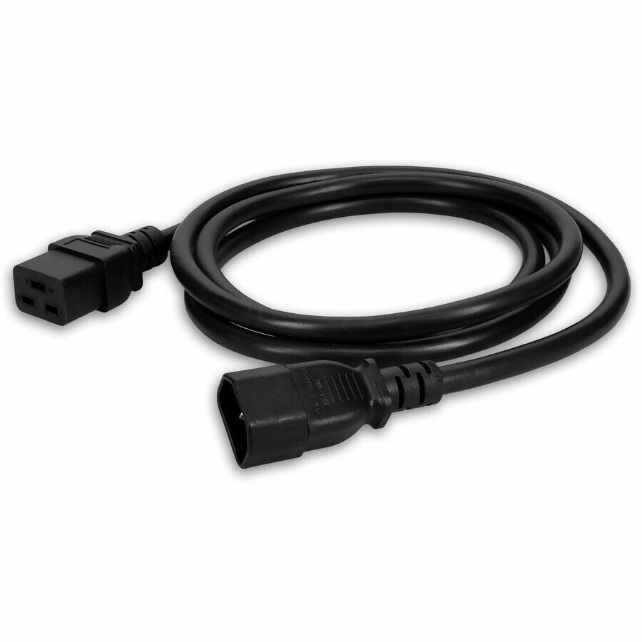 Proline 6ft C14 Male to C19 Female 14AWG 100-250V at 15A Black Power Cable