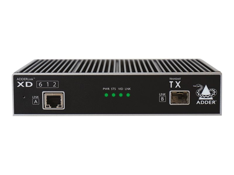 AdderLink XD612 - transmitter and receiver - KVM / audio / serial / USB extender