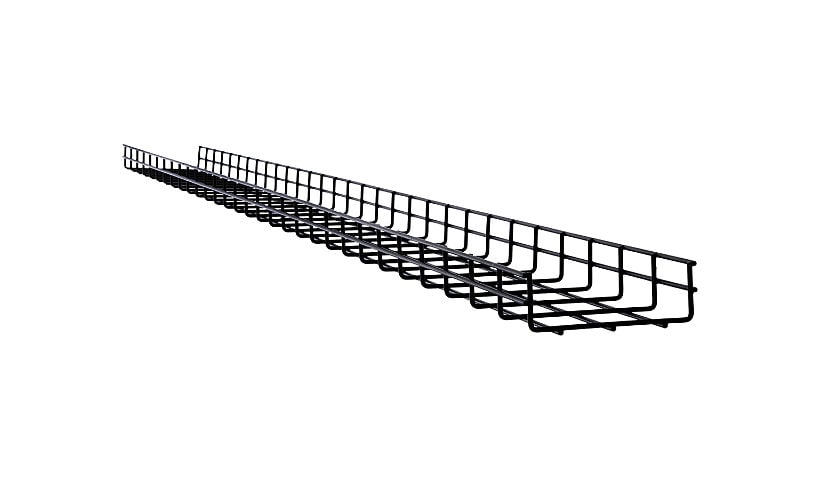 Tripp Lite SmartRack Wire Mesh Cable Tray - 150 x 50 x 3000 mm (6 in. x 2 in. x 10 ft.) - cable management tray