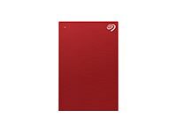 SEAGATE 1TB ONE TOUCH EXT HDD RED