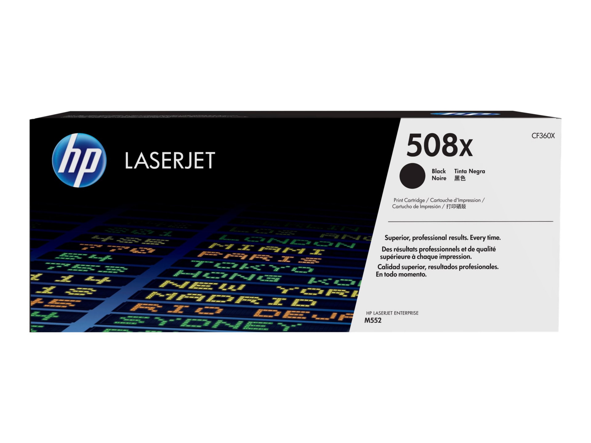 HP 508X High Yield Black Original LaserJet Toner Cartridge