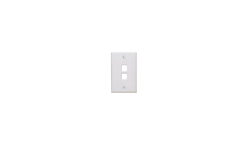 Leviton QuickPort Single-Gang - mounting plate