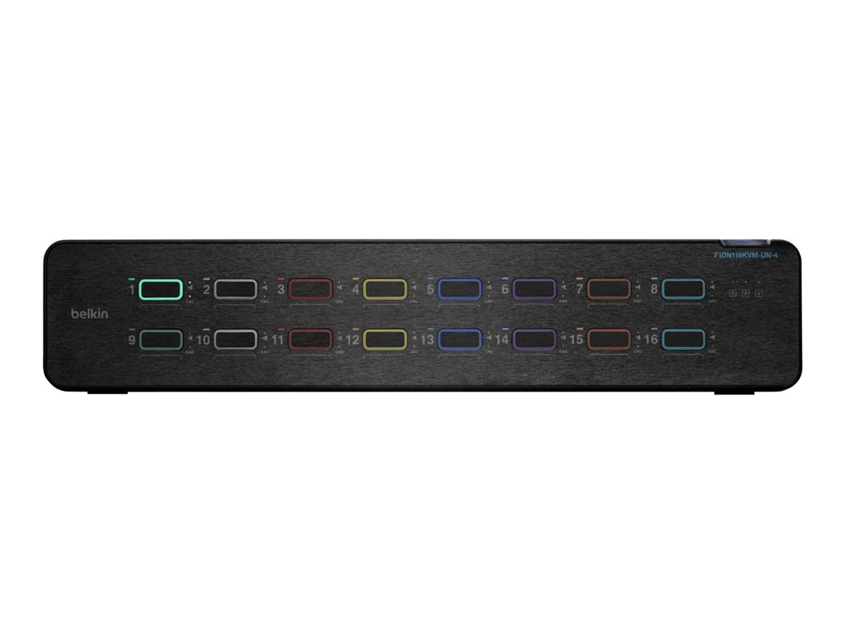 Belkin Universal Secure Single-Head - 2nd Generation - KVM / audio switch -