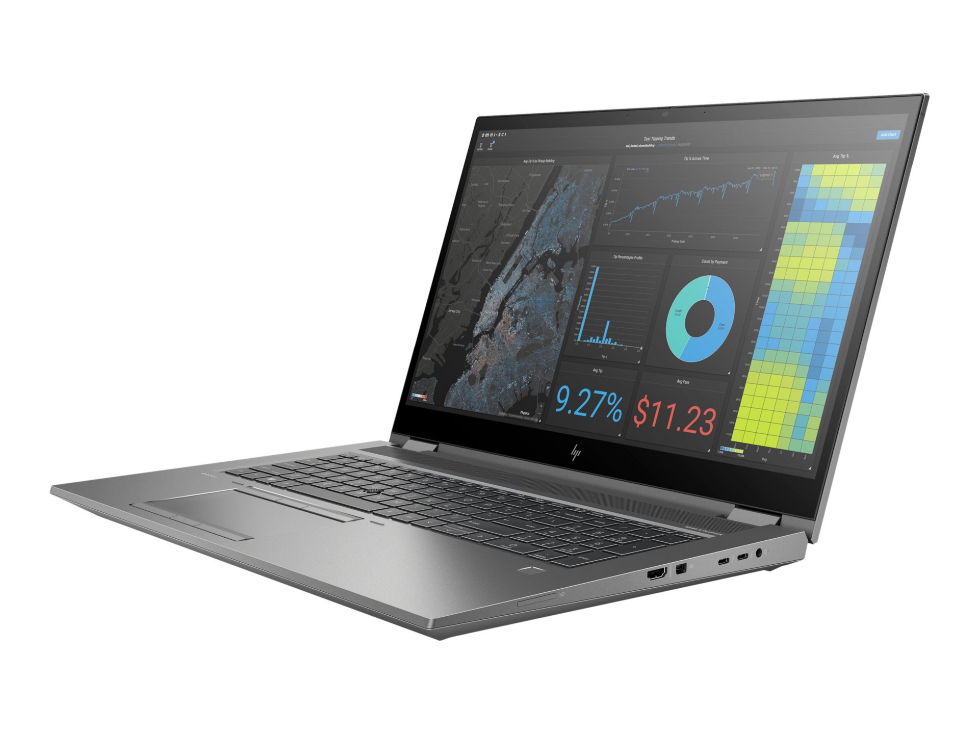 HP ZBook Fury 17 G7 Mobile Workstation - 17.3" - Core i9 10885H - vPro - 16 GB RAM - 512 GB SSD