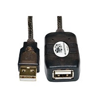 Tripp Lite Câble d' extension USB 2.0 haute vitesse répéteur actif 4,8 m - rallonge de câble USB - USB pour USB - 4.88 m