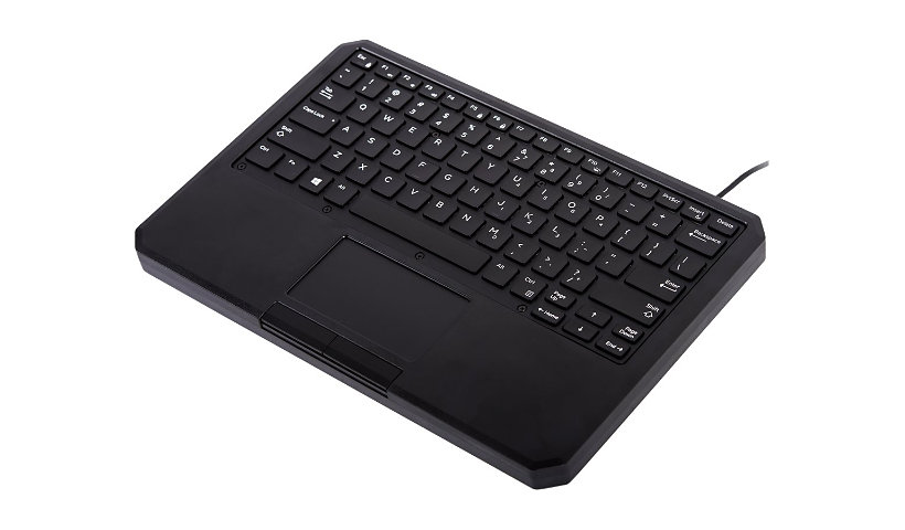 iKey IK-82-SA - keyboard - with touchpad - QWERTY