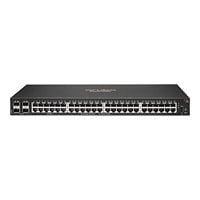 HPE Aruba 6100 48G 4SFP+ Switch - commutateur - 52 ports - Géré - Montable sur rack