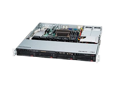 Supermicro SC813M FTQC-R407CB - rack-mountable - 1U - ATX