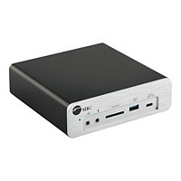 SIIG Thunderbolt 3 DP 1.4 Docking Station with Dual M.2 NVMe SSD & 87W Powe