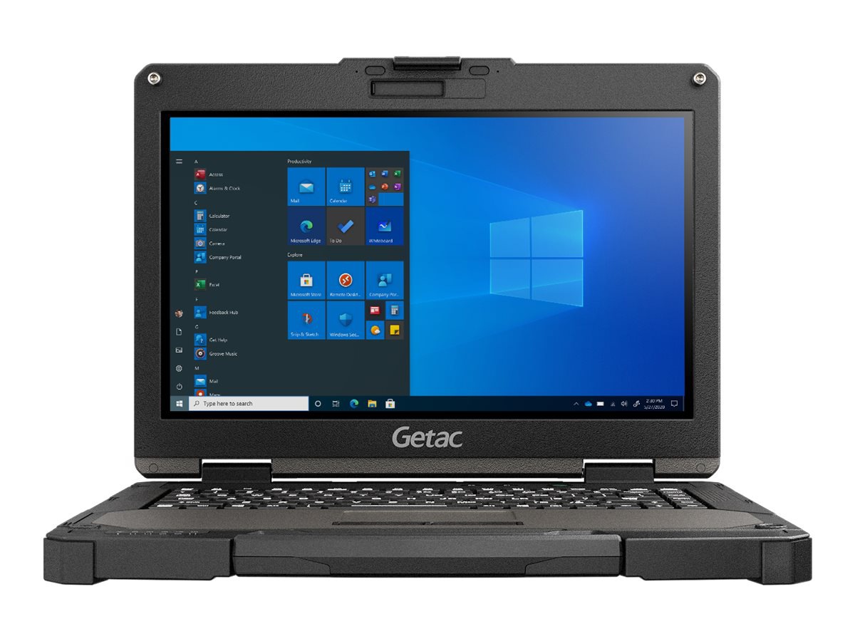 Getac B360 - 13.3" - Core i7 10510U - 16 GB RAM - 256 GB SSD - US