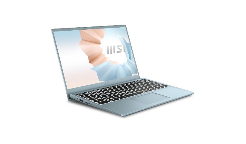 MSI Modern 14 B11S Modern 14 B11MOU-496 14" Rugged Notebook - Full HD - 1920 x 1080 - Intel Core i5 11th Gen i5-1155G7