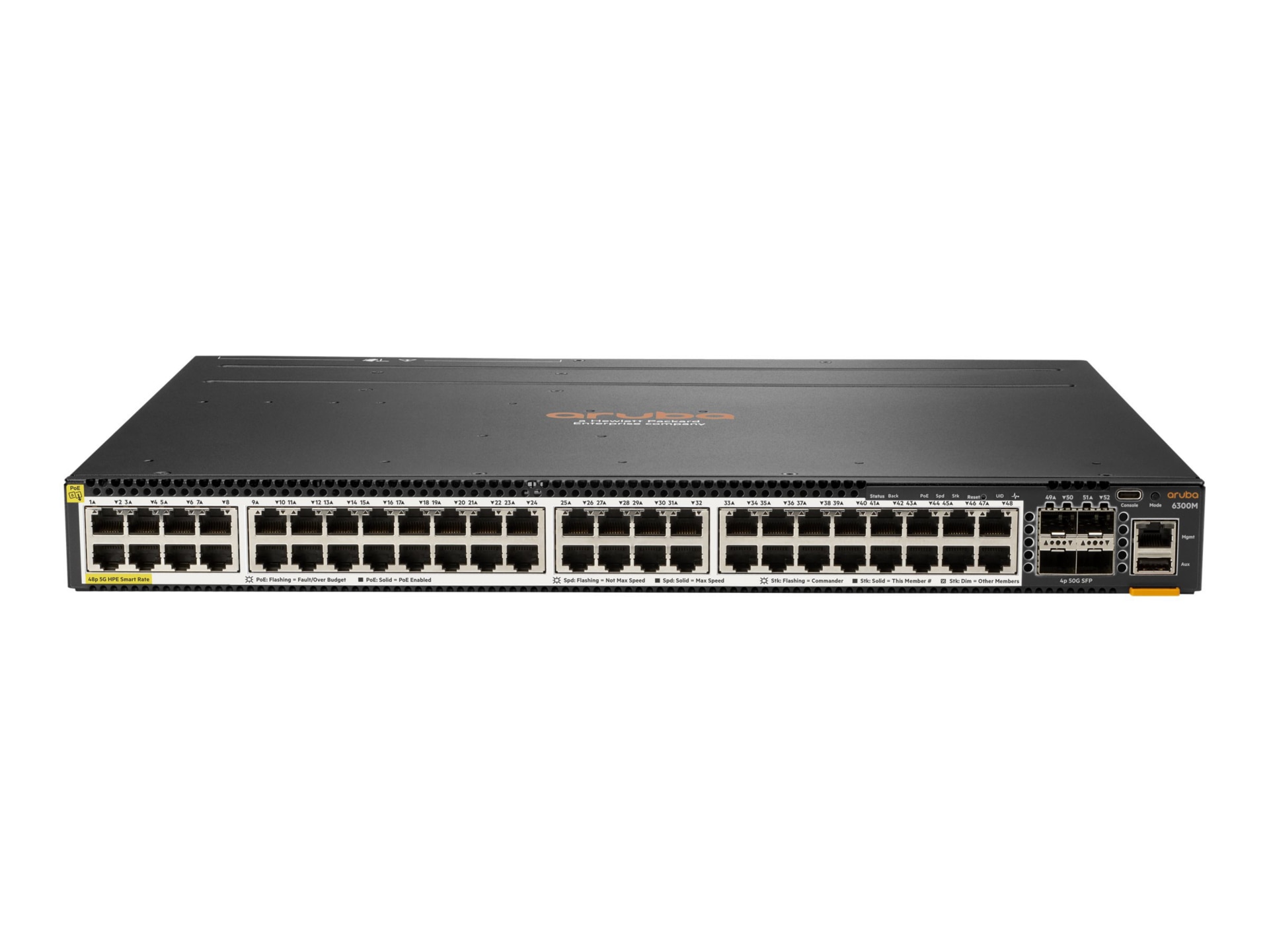 HPE Networking 6300M - switch - 48 ports - managed - rack-mountable