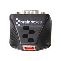 Brainboxes US-235 - serial adapter - USB - RS-232 x 1