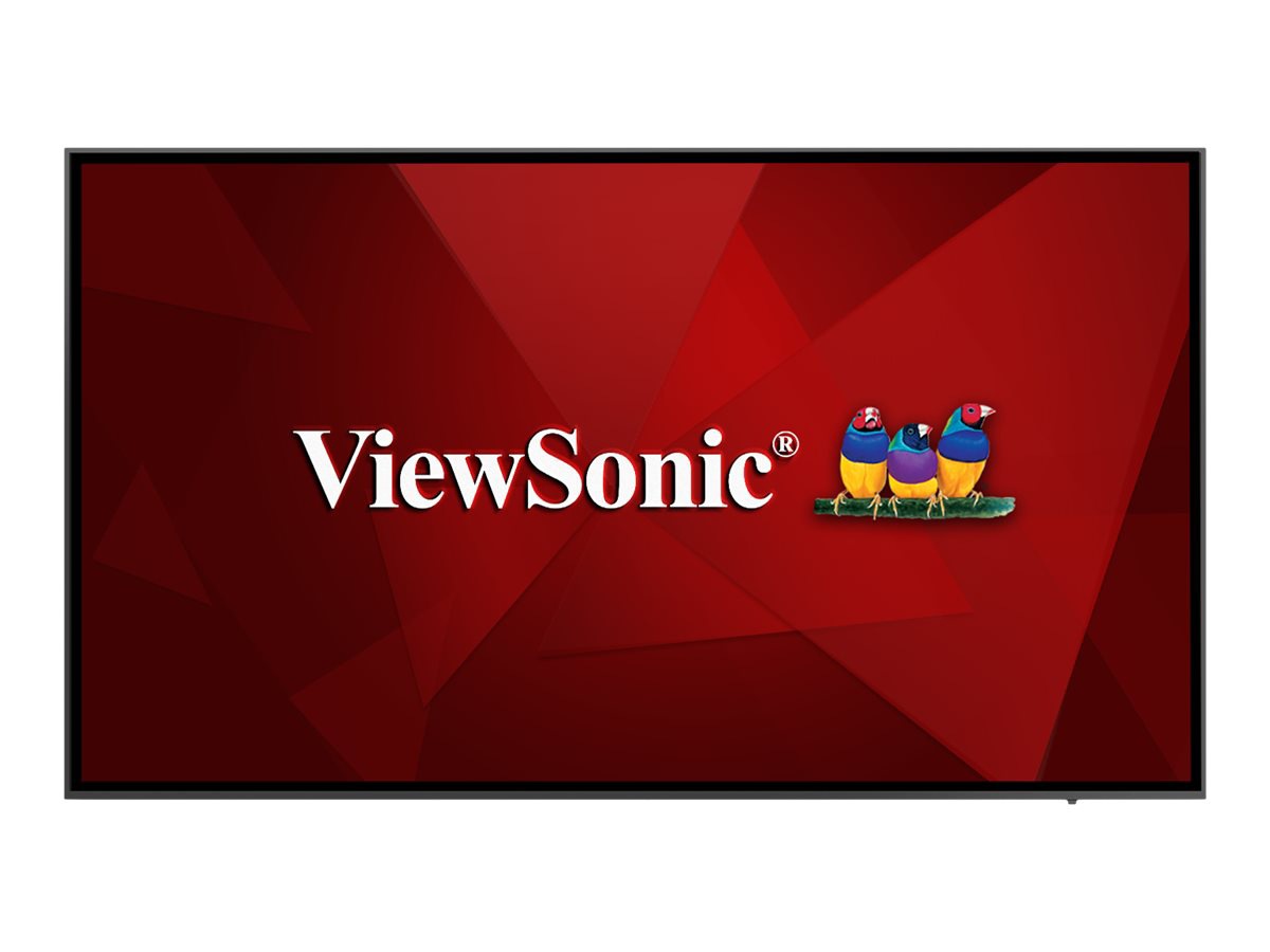 ViewSonic CDE8620-E1 86" LED-backlit LCD display - 4K - for digital signage