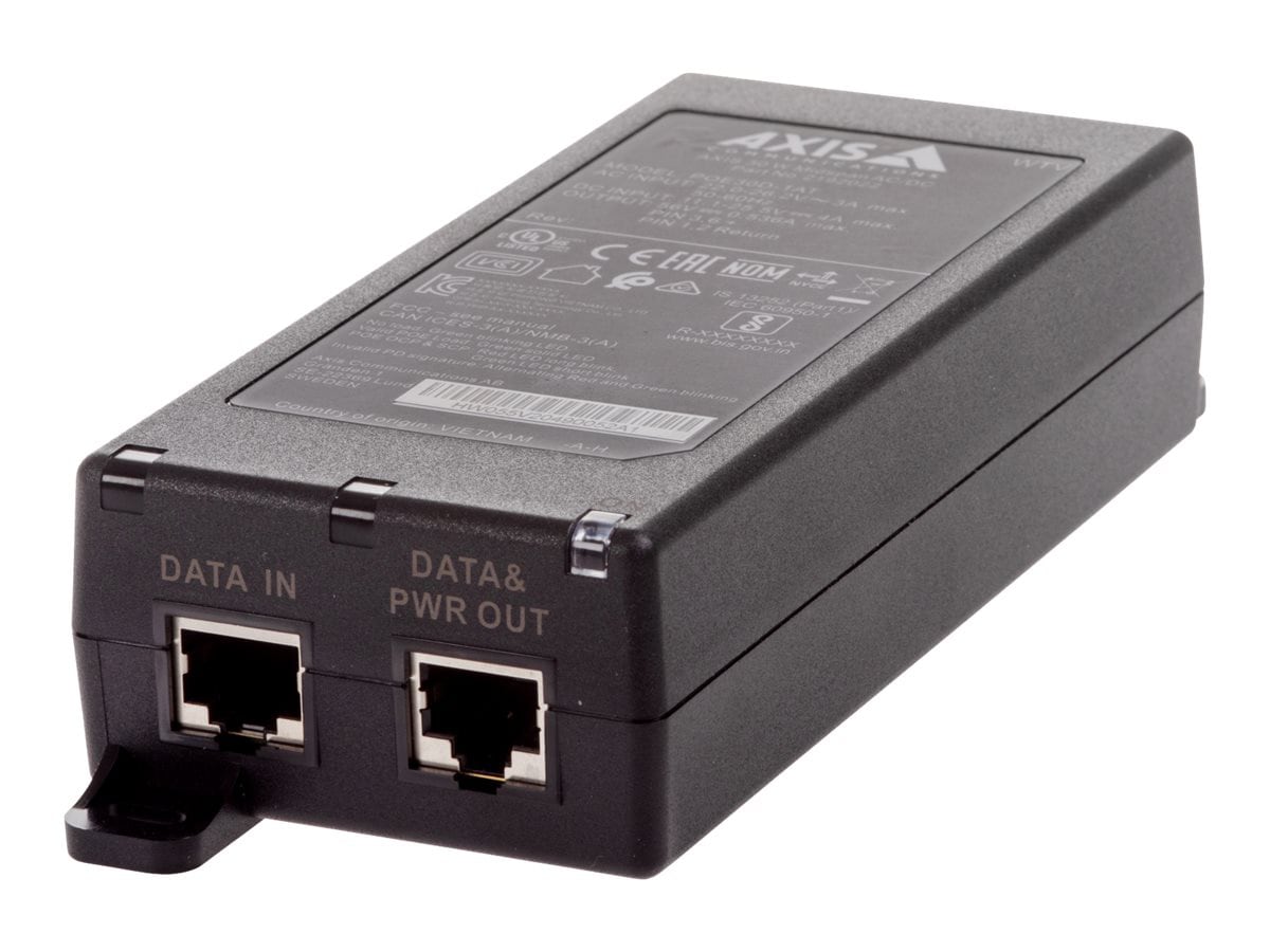 Axis Communications 5900-251 T8125 Power over Ethernet Midspan 8 port -  Nexlar E-Commerce