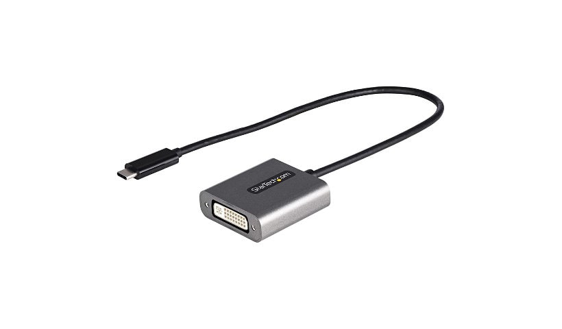 StarTech.com USB C to DVI Adapter - USB-C to DVI-D Converter - 12" Cable
