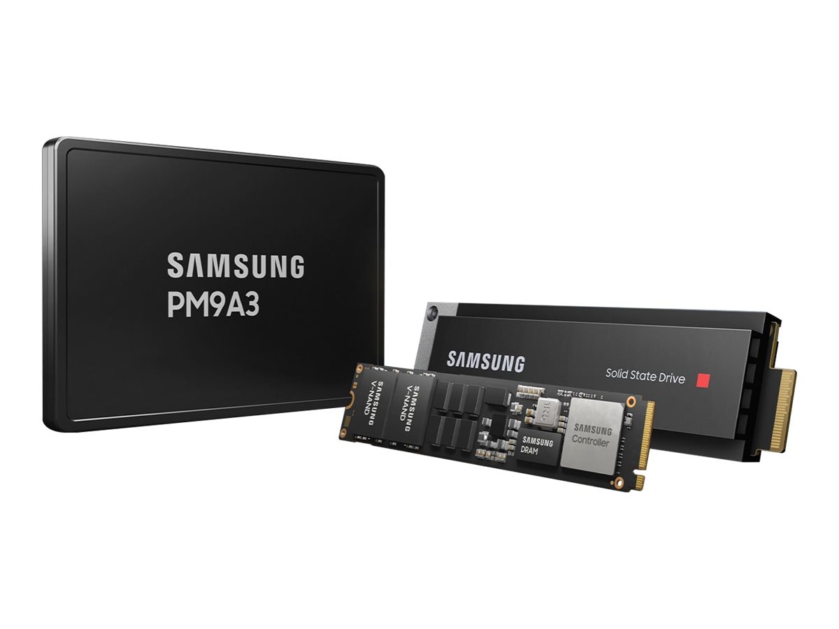 Samsung PM9A3 MZQL2960HCJR - SSD - 960 GB - U.2 PCIe 4.0 x4 (NVMe)