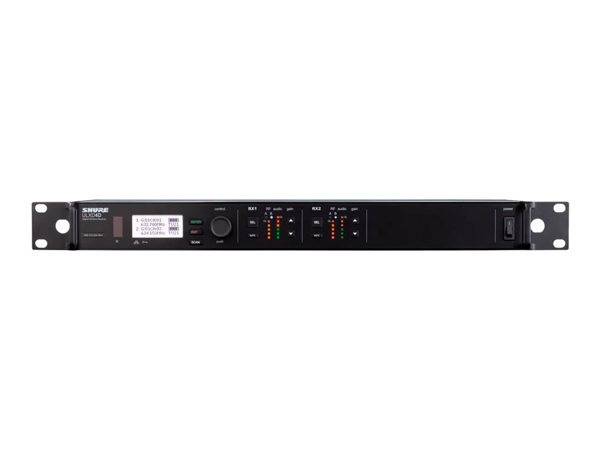 Shure ULXD4D - receiver for wireless microphone system