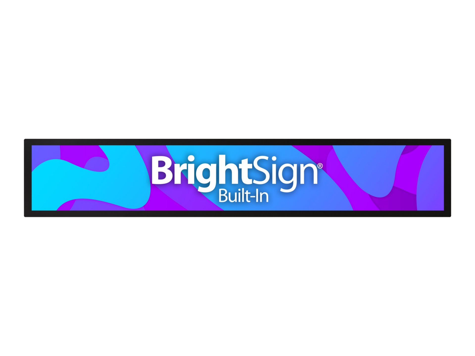 Bluefin BrightSign Built-In Non-Touch 36.6" LCD flat panel display - for digital signage