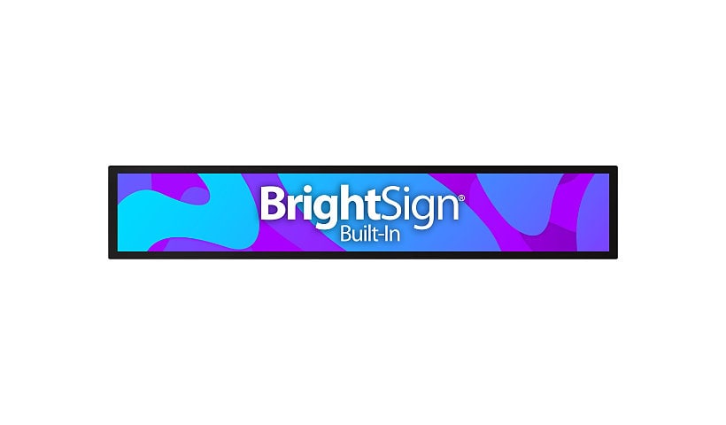 Bluefin BrightSign Built-In Non-Touch 36.6" LCD flat panel display - for digital signage