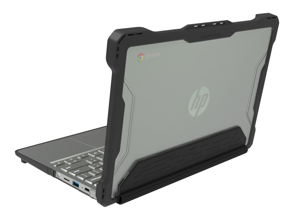 MAXCases Extreme Shell-S Case for HP G6 14" Chromebook - Black/Clear
