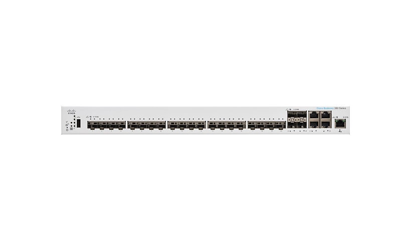 Cisco Business 350 Series 350-24XS - switch - 24 ports - managed - rack-mountable