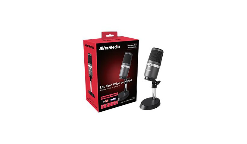 AM310 d’AVerMedia – microphone