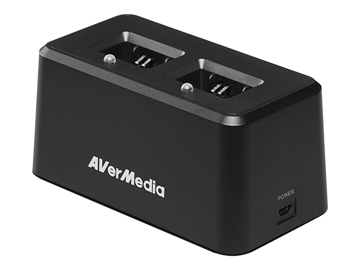 AVerMedia charging dock + AC power adapter