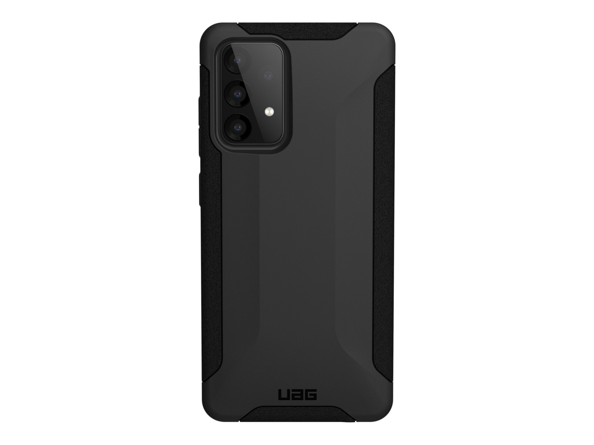 UAG Rugged Case for Samsung Galaxy A52 / A52 5G / A52s 5G - Scout Black - back cover for cell phone