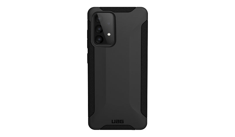UAG Rugged Case for Samsung Galaxy A52 / A52 5G / A52s 5G - Scout Black - back cover for cell phone