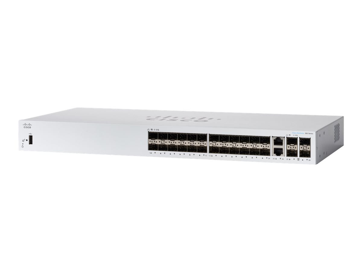 Cisco Business 350 Series CBS350-24S-4G - switch - 24 ports - managed - rack-mountable