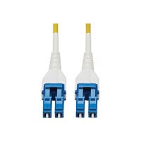 Eaton Tripp Lite Series 100G Duplex Singlemode 9/125 OS2 Armored Fiber Optic Cable (LC/LC Duplex M/M), LSZH, Yellow, 50