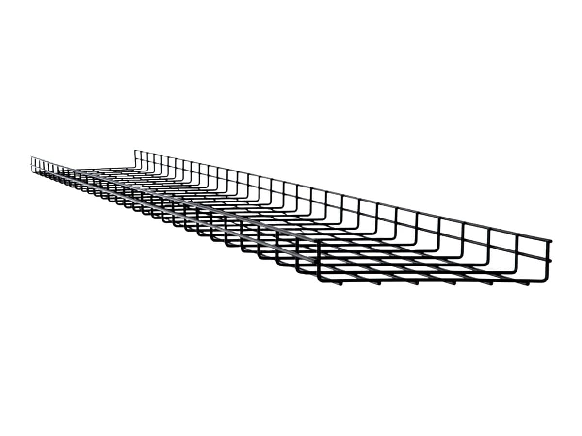 Tripp Lite Wire Mesh Cable Tray - 300 x 50 x 3000 mm (12 in. x 2 in. x 10 ft.) - cable management tray