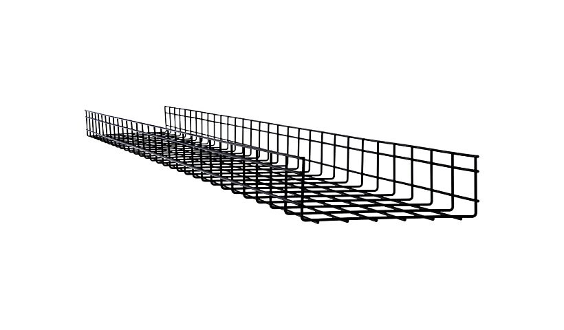 Tripp Lite Wire Mesh Cable Tray 300 x 100 x 3000mm 12in x 4in x 10ft 6 Pack