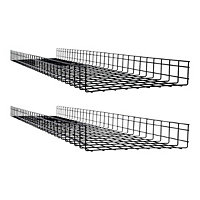 Tripp Lite Wire Mesh Cable Tray 450 x 100 x 3000mm 18in x 4in x 10ft 6 Pack