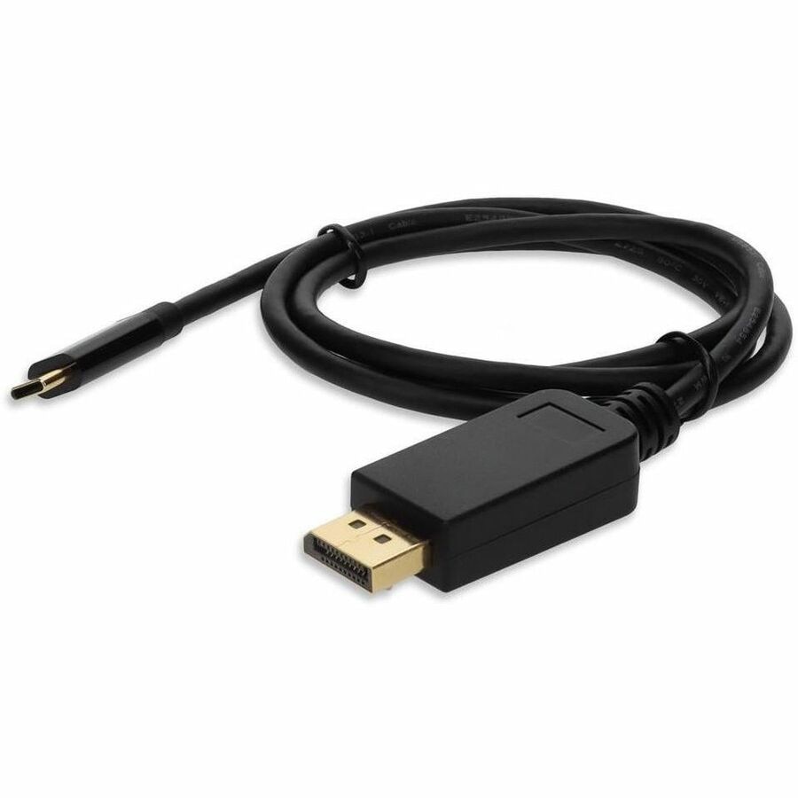 Proline 6ft USB C 3.1 Male to DisplayPort Male Black Cable