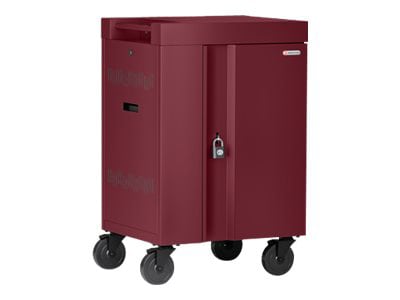 Bretford Cube Mini TVCM24PAC - cart - for 24 tablets / notebooks - maroon