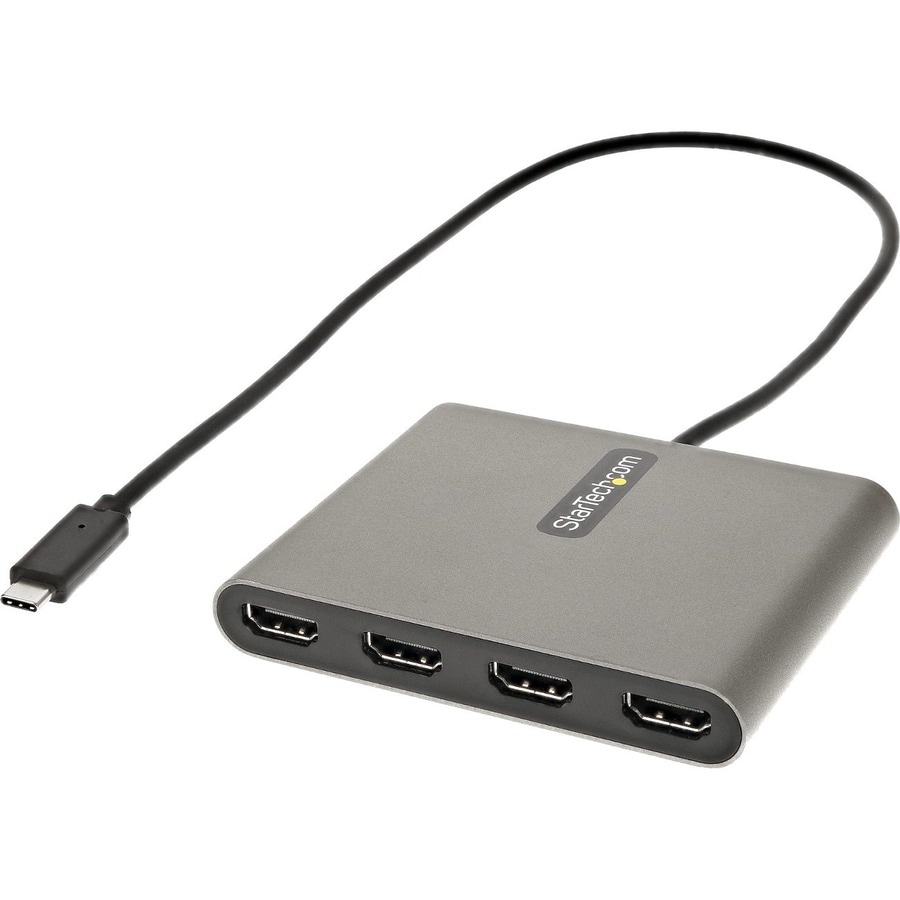 StarTech.com USB C to 4 HDMI Adapter - 1080p Quad Monitor External Video Graphics Card - Windows