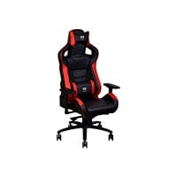 Thermaltake X-Fit - chair - high-density molded foam, PVC faux leather - bl