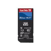 SanDisk Connect 256MB + Wi-Fi SD Combination Card - network adapter